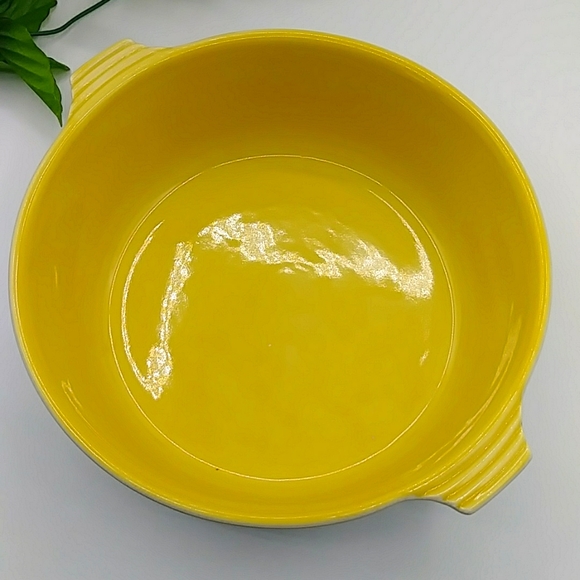 1940-50s General Electric 2 QT Refrigerators Hall Ovenware W Lid. - Picture 7 of 14